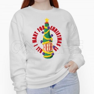 Sweater sem Capuz All I Want is Beer