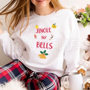 Sweater sem Capuz Jingle My Bells