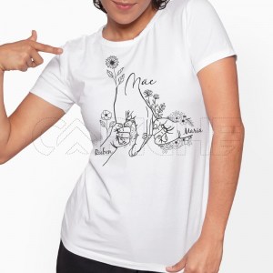 T-Shirt Mãe e filhos