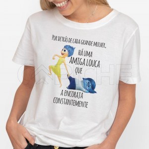 T-Shirt Amiga Louca