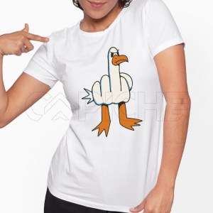 T-Shirt Angry Duck