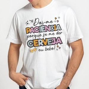 T-Shirt Paciência cerveja