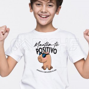 T-Shirt Mantém-te Positivo