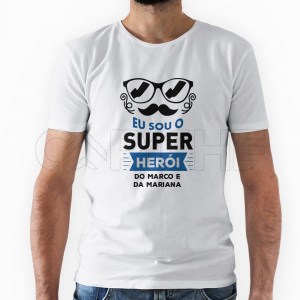 Tshirt Homem Super Herói