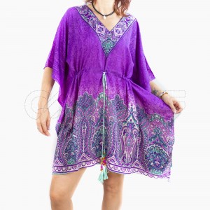 Vestido saída de Praia Purpur