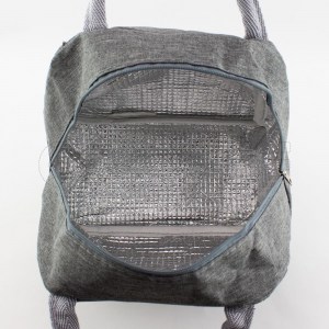 Lancheira de mão bag Grey