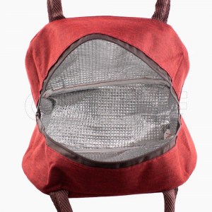Lancheira de mão bag Red