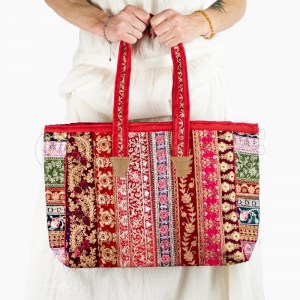 Bolsa Indiana Banjara Bordada Helena