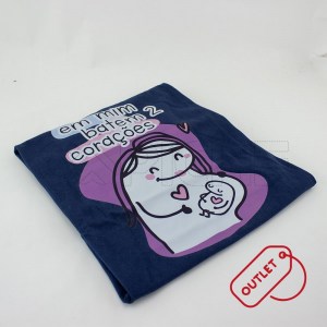 T-shirt Bate dois corações
