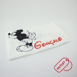 Fronha Almofada Cru Mickey Nome