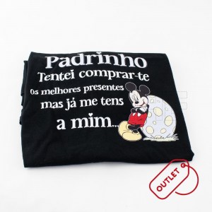 T-shirt UNISEX padrinho Mickey