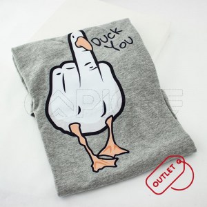 T-shirt Cintada "Duck You"