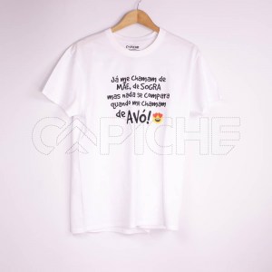 T-shirt Unissex | Avó | L | Branca
