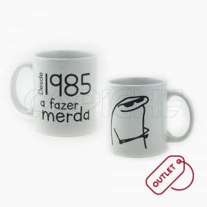 Caneca Normal Fazendo M*rda