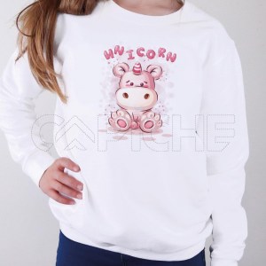 Sweatshirt Criança Unicorn