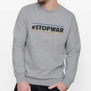 Sweatshirt Homem #STOPWAR