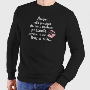 Sweater Amor.. Presente Sou Eu