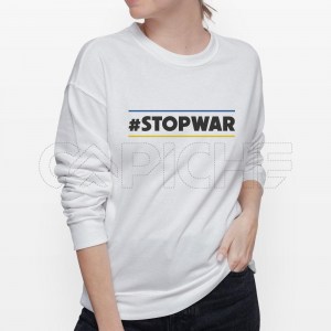 Sweatshirt Mulher #STOPWAR