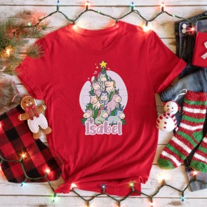 Tshirt Criança Unicorn Pinheiro com Nome