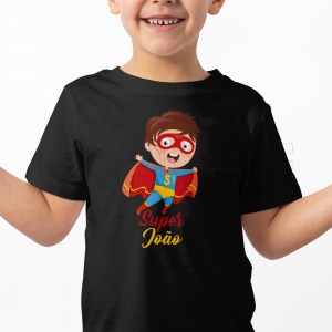 Tshirt Criança Super Heroína