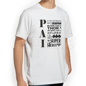 Tshirt Homem Super Heróis