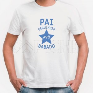 Tshirt Homem Avô Babado