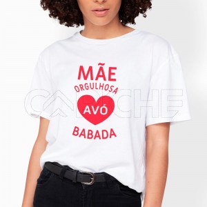 Tshirt Senhora Avó Babada