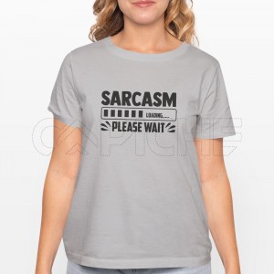 Tshirt Senhora Sarcasm