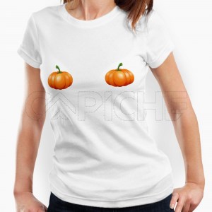 Tshirt Senhora Special Halloween Abóboras