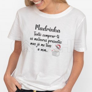 Tshirt Senhora  Presente sou eu