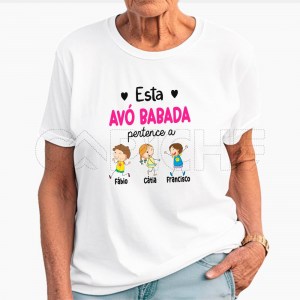 Tshirt Senhora Avó Babada