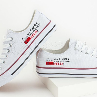 Sapatilha Personalizada Não Fiques