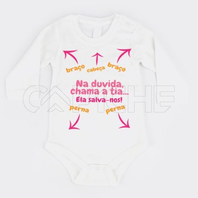 Body para Bebé Tia Salva