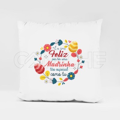 Almofada Sou Feliz 