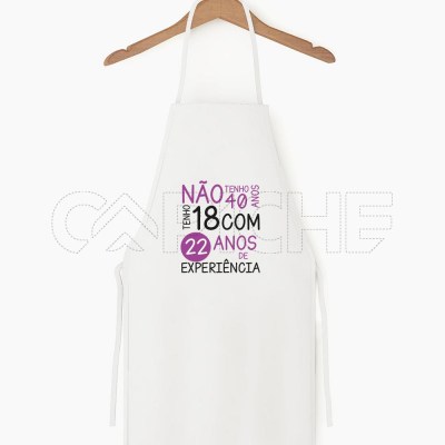 Avental Anos de Experiência