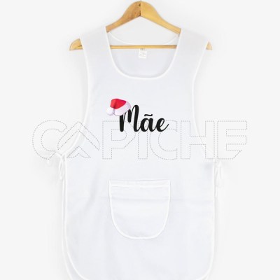 Avental Bata Gorro Pai Natal Personalizável