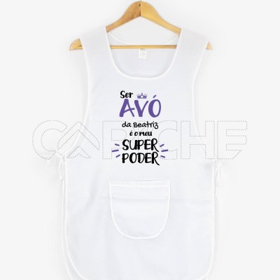Avental Bata #SEO Super Poder