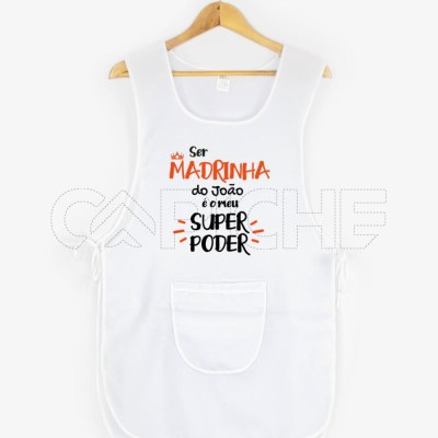 Avental Bata  Super Poder