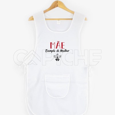 Avental Bata  Exemplo de Mulher