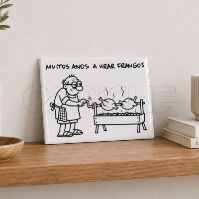 Azulejo Muitos Anos Virar Frangos