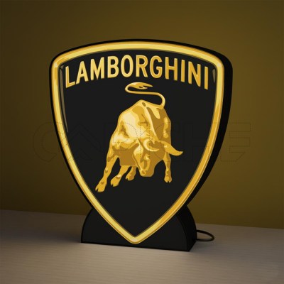Candeeiros 3D Lamborghini