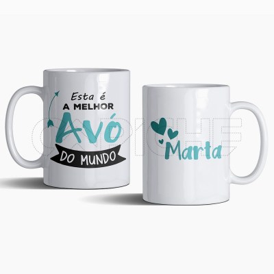 Caneca Melhor #SEO do Mundo com Nome