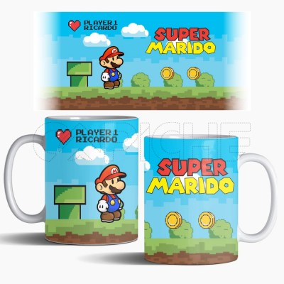 Caneca Super Mário