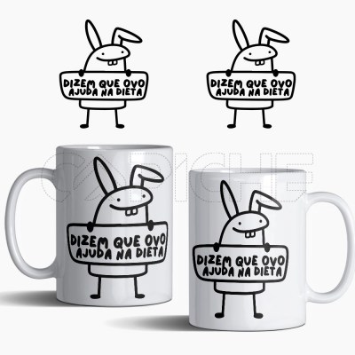 Caneca Ajuda na Dieta