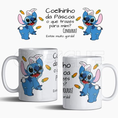 Caneca Cenouras