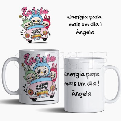 Caneca Energia Labubu
