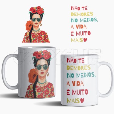 Caneca a vida é muito mais