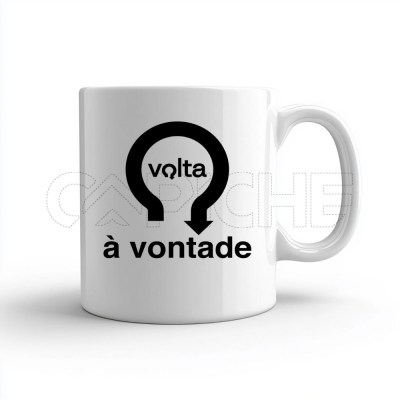 Caneca Volta á vontade