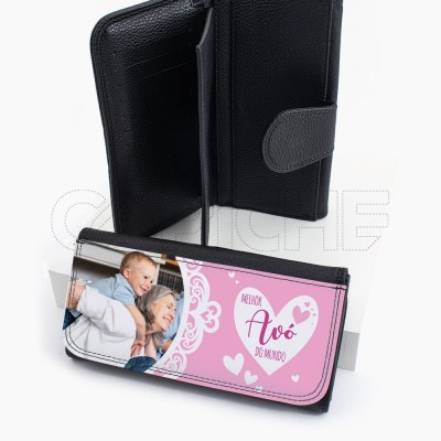 Carteira Personalizada Melhor  do Mundo com Foto