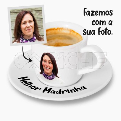 Chávena Café Cartoon Foto